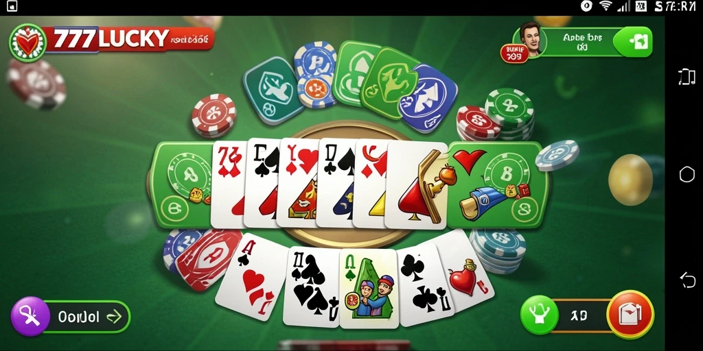 Gameplay seru dan interaktif dalam aplikasi Gaple 777LUCKY.