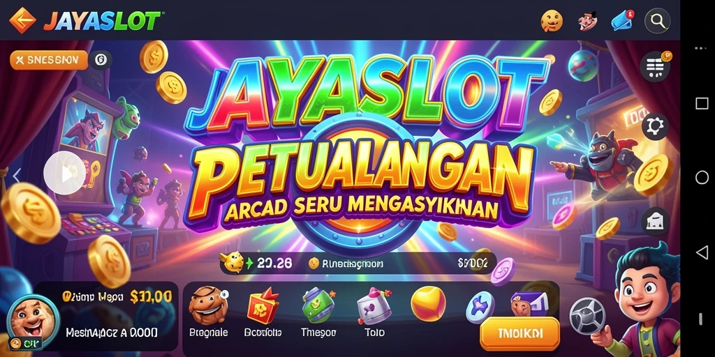 Tampilan gameplay JAYASLOT yang penuh aksi dan keseruan.