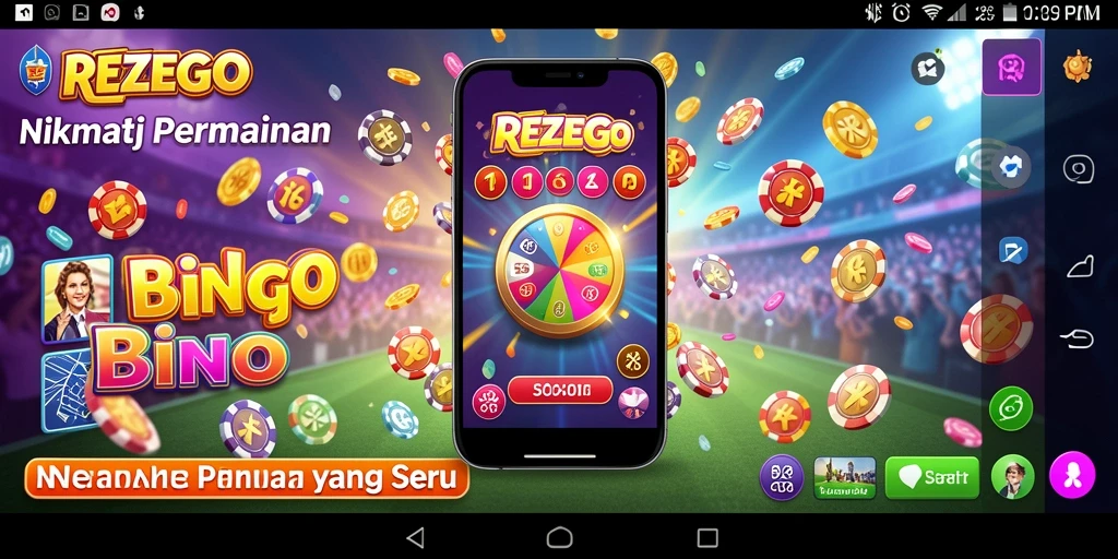 Tampilan gameplay Bingo yang menarik dari REZEGO.