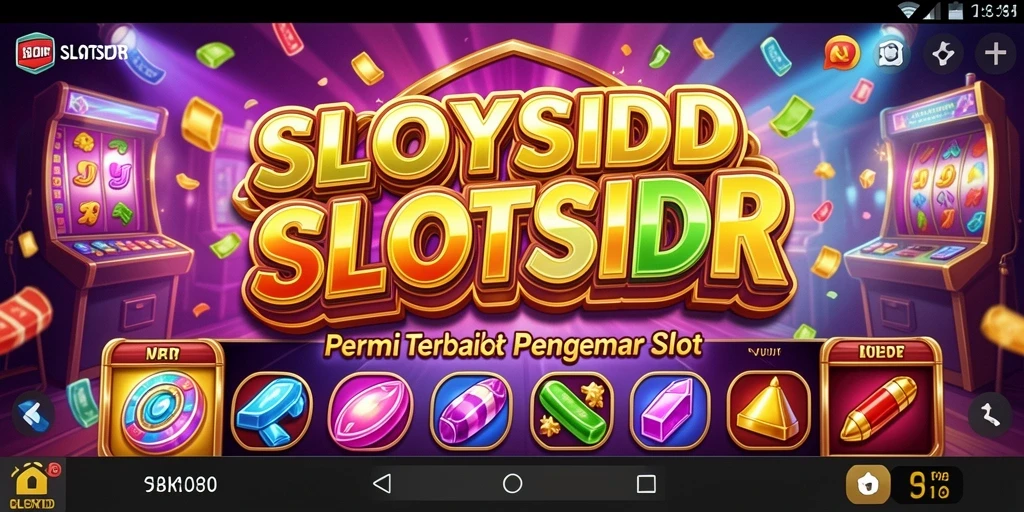 Tampilan seru dari permainan Slot SLOTSIDR yang menghibur.